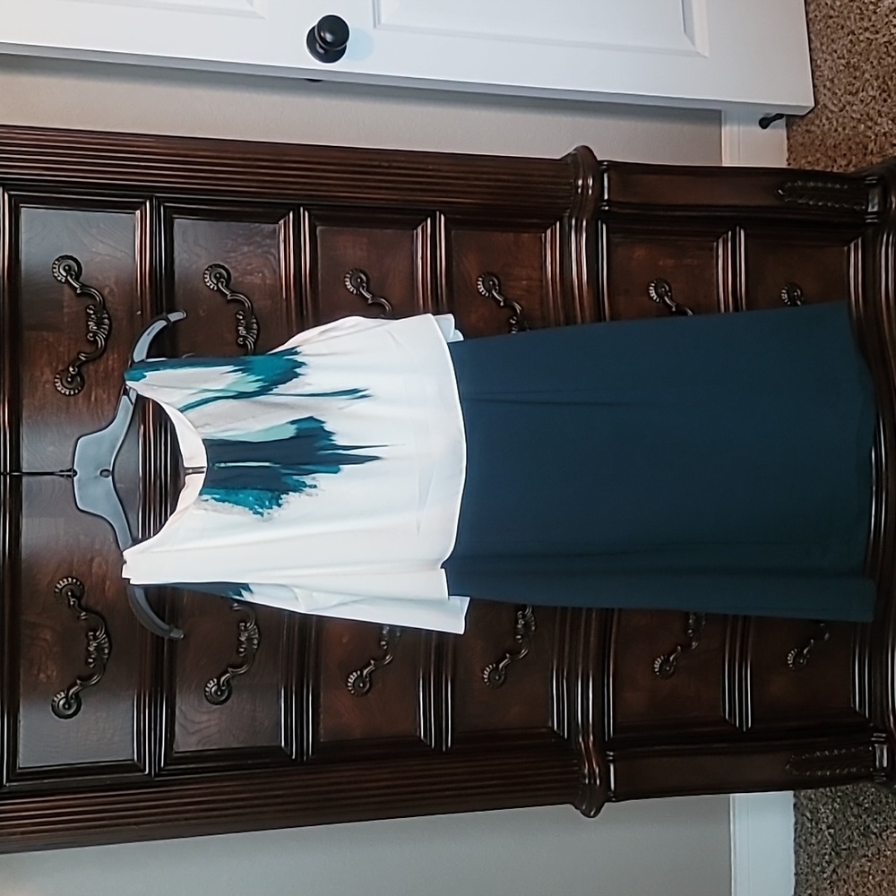 Womans sleeveless classy dress, NY&C, XL, stretch